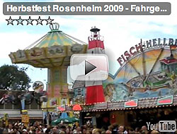 Fahrgeschäfte auf dem Rosenheimer Herbstfest 2009